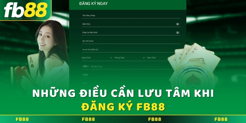 Thiết Lập Tài Khoản Fb88 Cần Đảm Bảo Những Lưu Ý Nào?